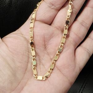 Men's Gold Link Chain Necklace